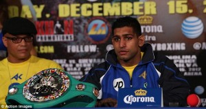 VIRGIL HUNTER: AMIR KHAN READY TO FIGHT DANNY GARCIA