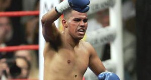Juan Diaz Triumphant in His Return