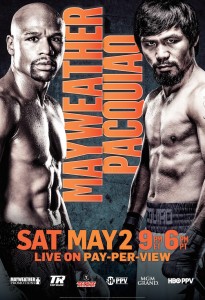 Floyd Mayweather Jr. Manny Pacquiao Fight Poster