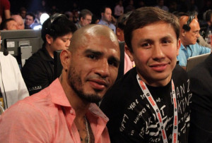 Miguel Cotto and Gennady Golovkin