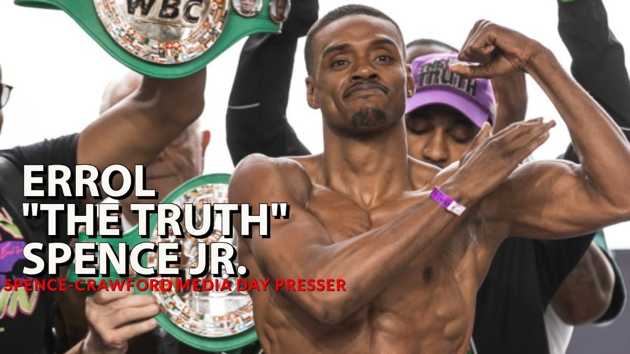 Errol The Truth Spence Jr Media Day Press Conference Spencecrawford Tha Boxing Voice 6376