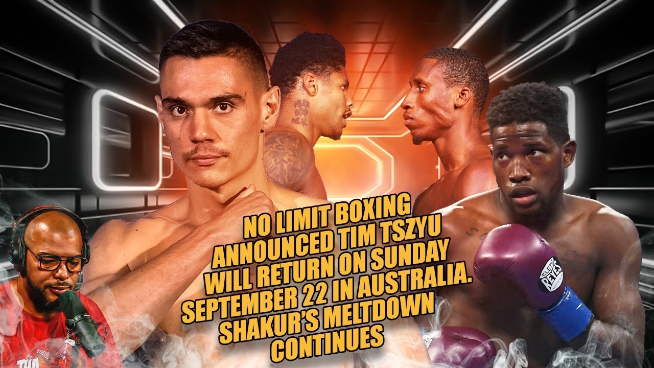 ☎️Tim Tszyu Vs Erickson Lubin Ordered For Title Eliminator🔥Plus Shakur ...