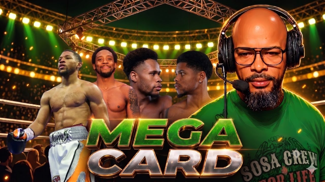 ☎️Devin Haney vs Shakur Stevenson What If Mega Card❗️+ Brian Norman Jr vs Keyshawn Davis 🔥